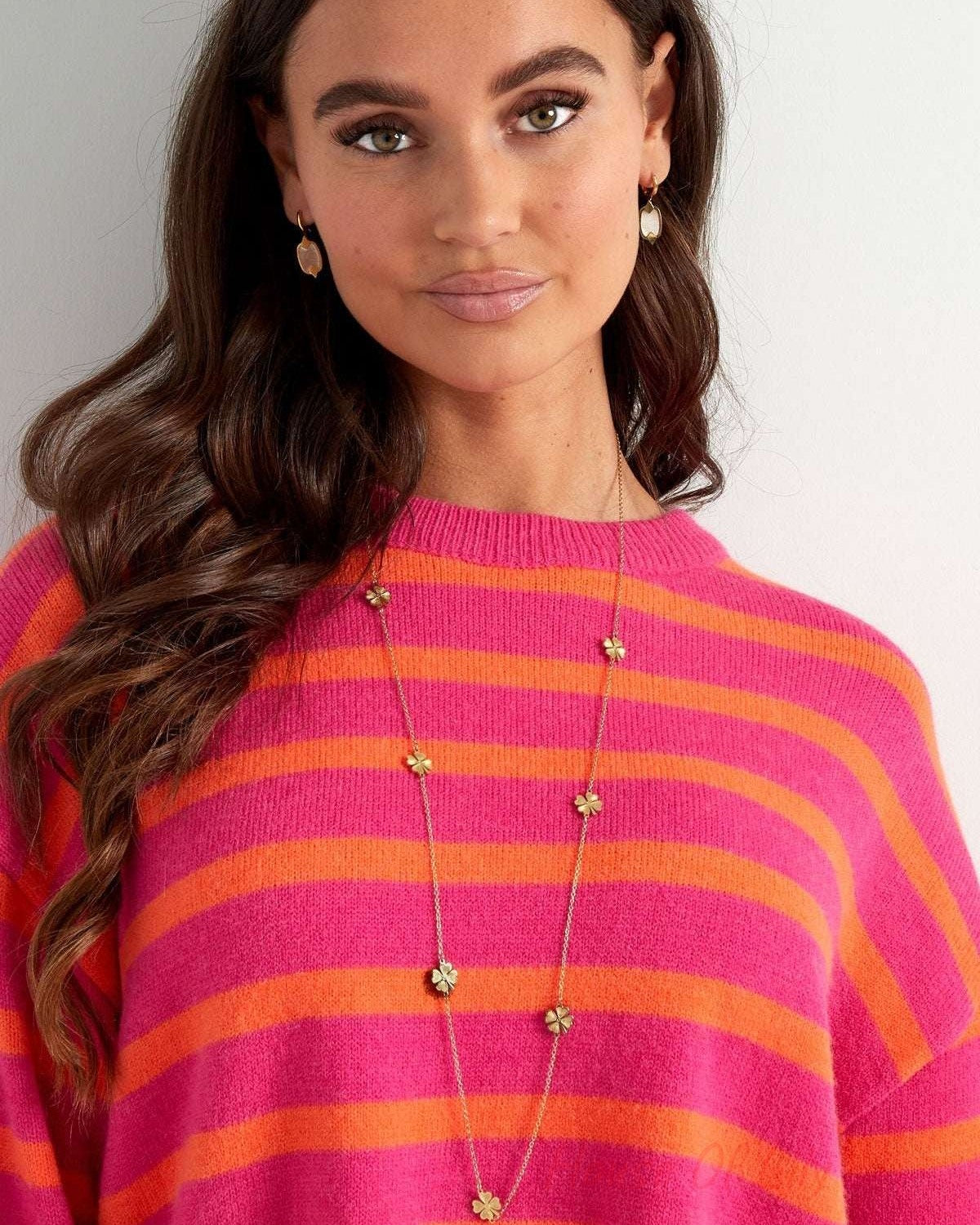 long clover necklace