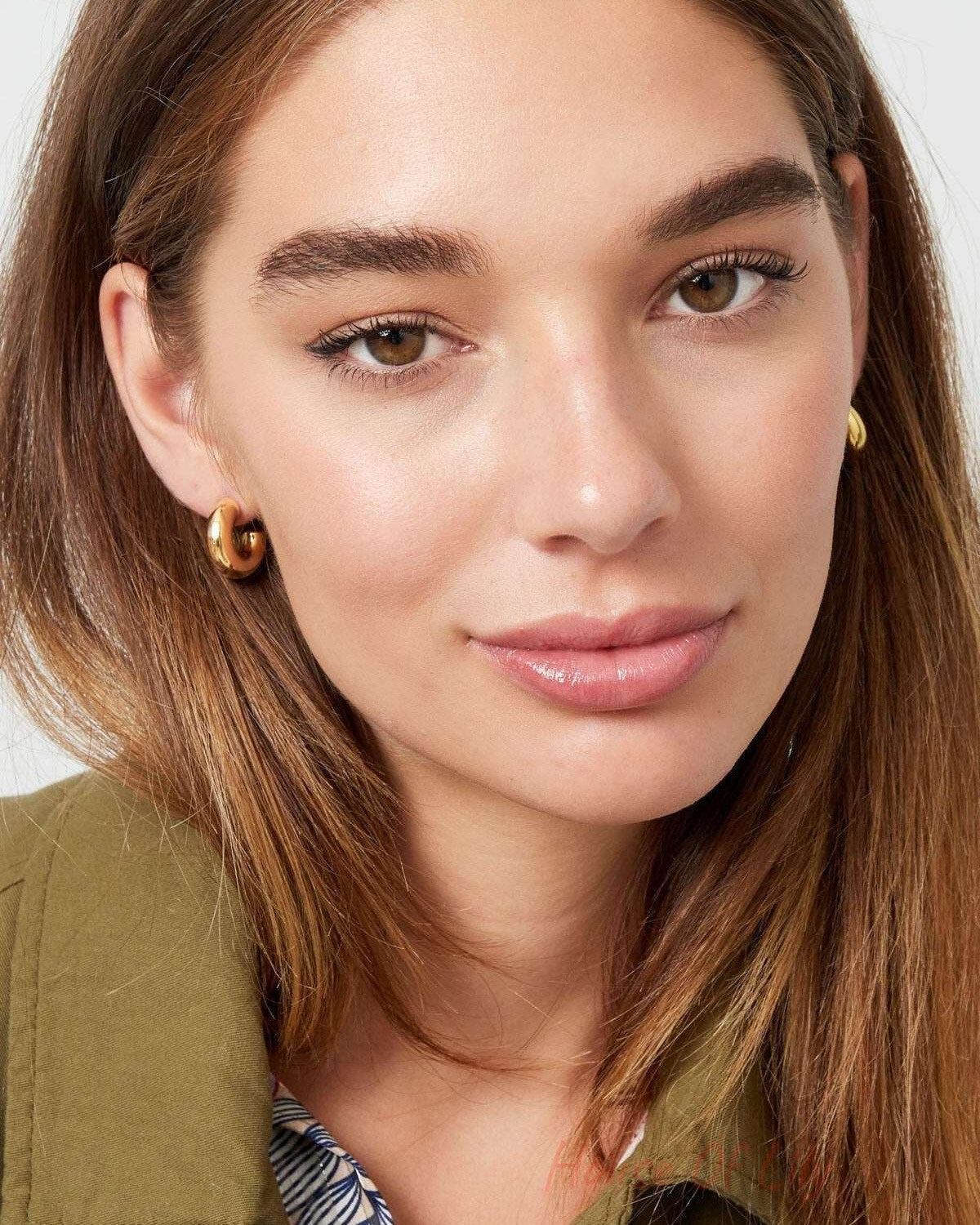 earrings aesthetic basic half small moon