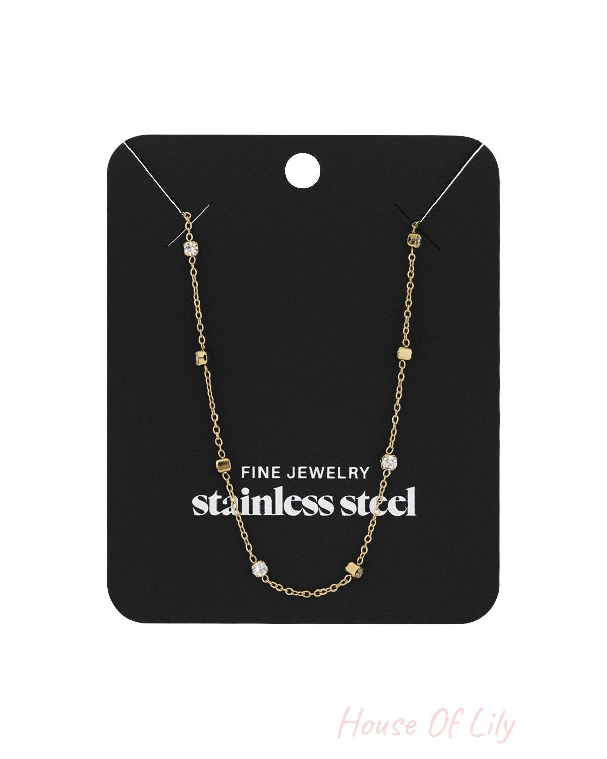 diamond whisper necklace