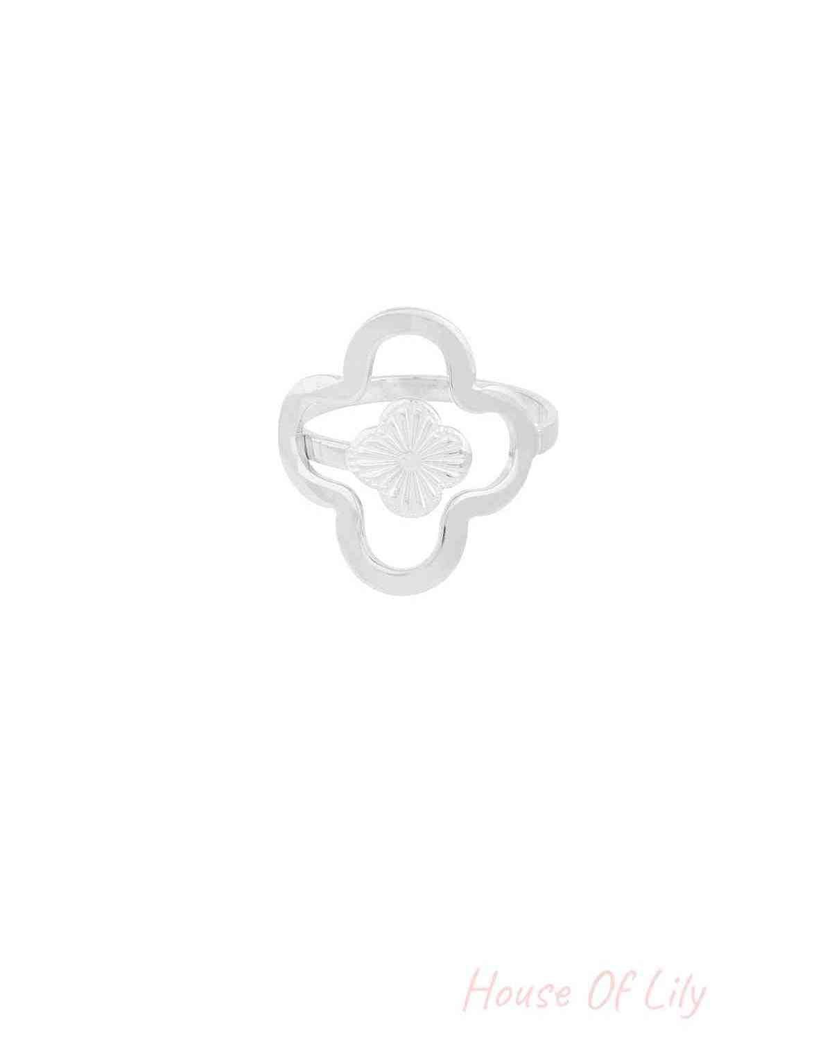 lucky leaf ring