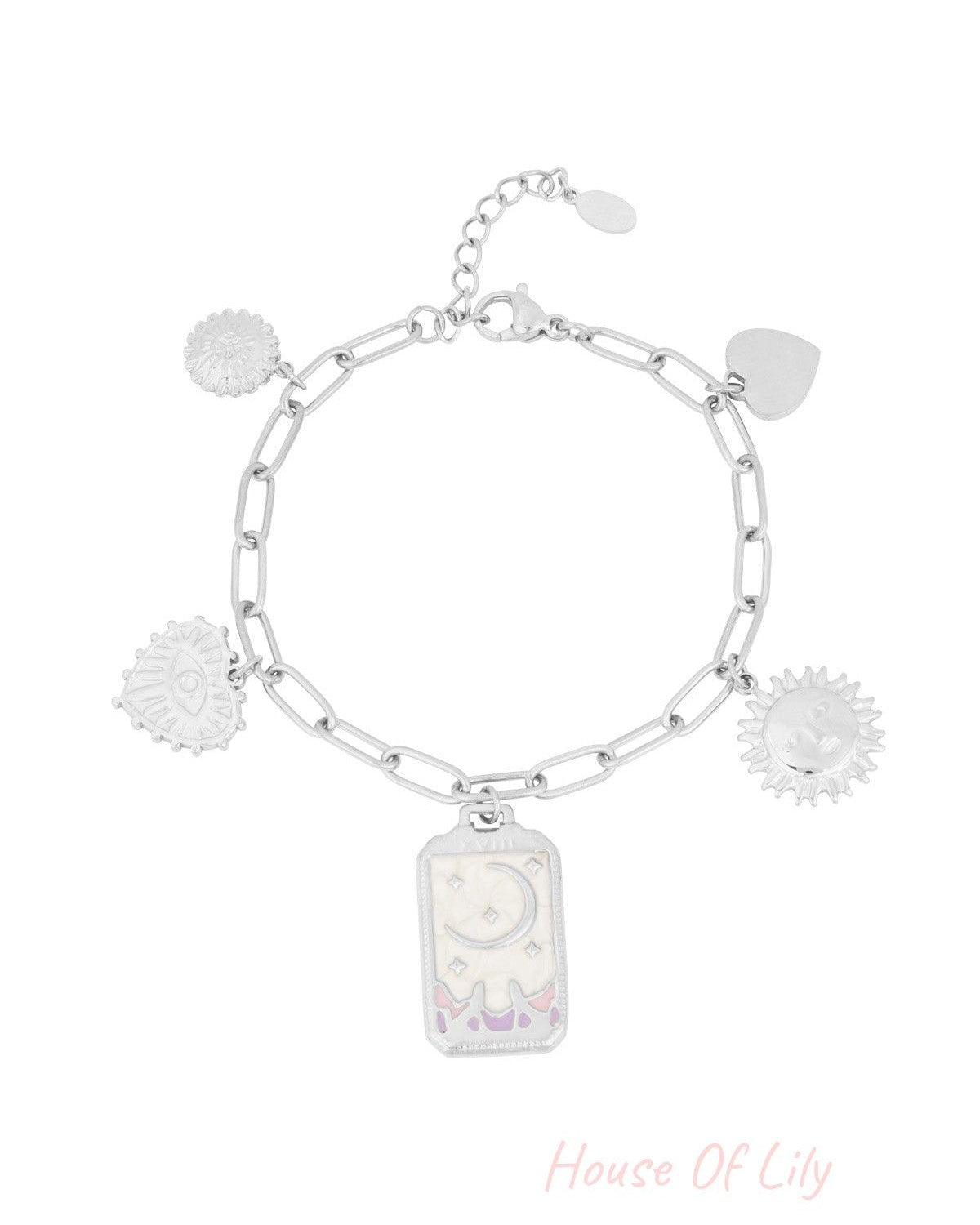 charm bracelet magic moon