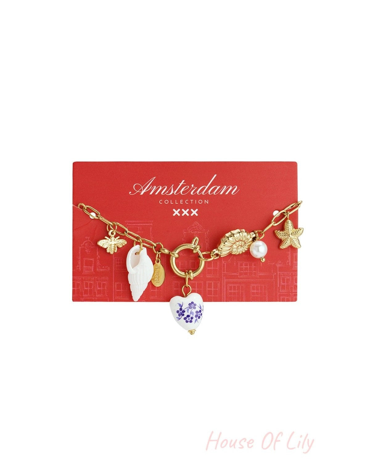 Stainless Steel Charm Bracelets starfish Casual Daily Simple Series Women's jewelry
