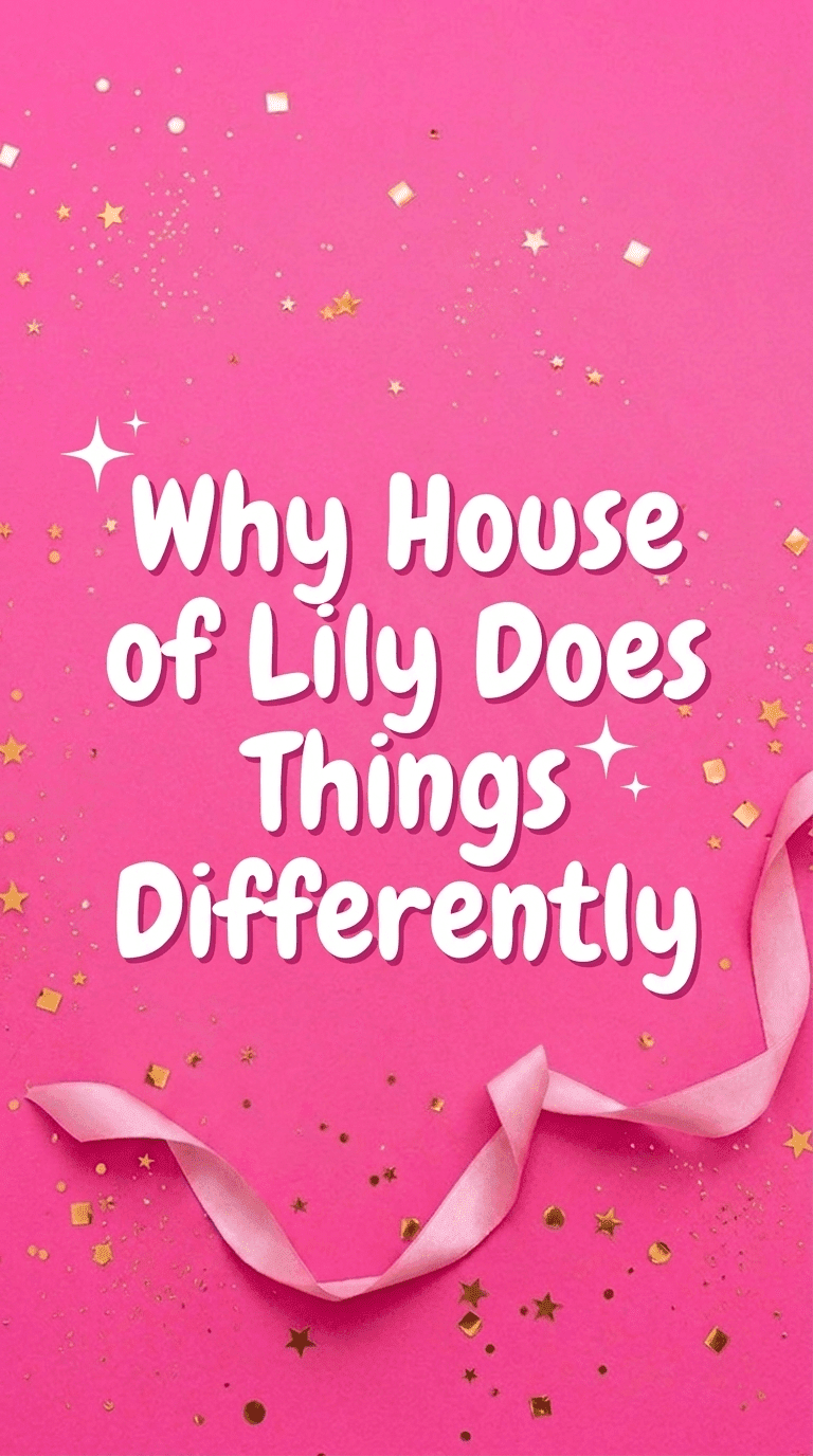 Why House of Lily Does Things Differently (And Why It's Working)