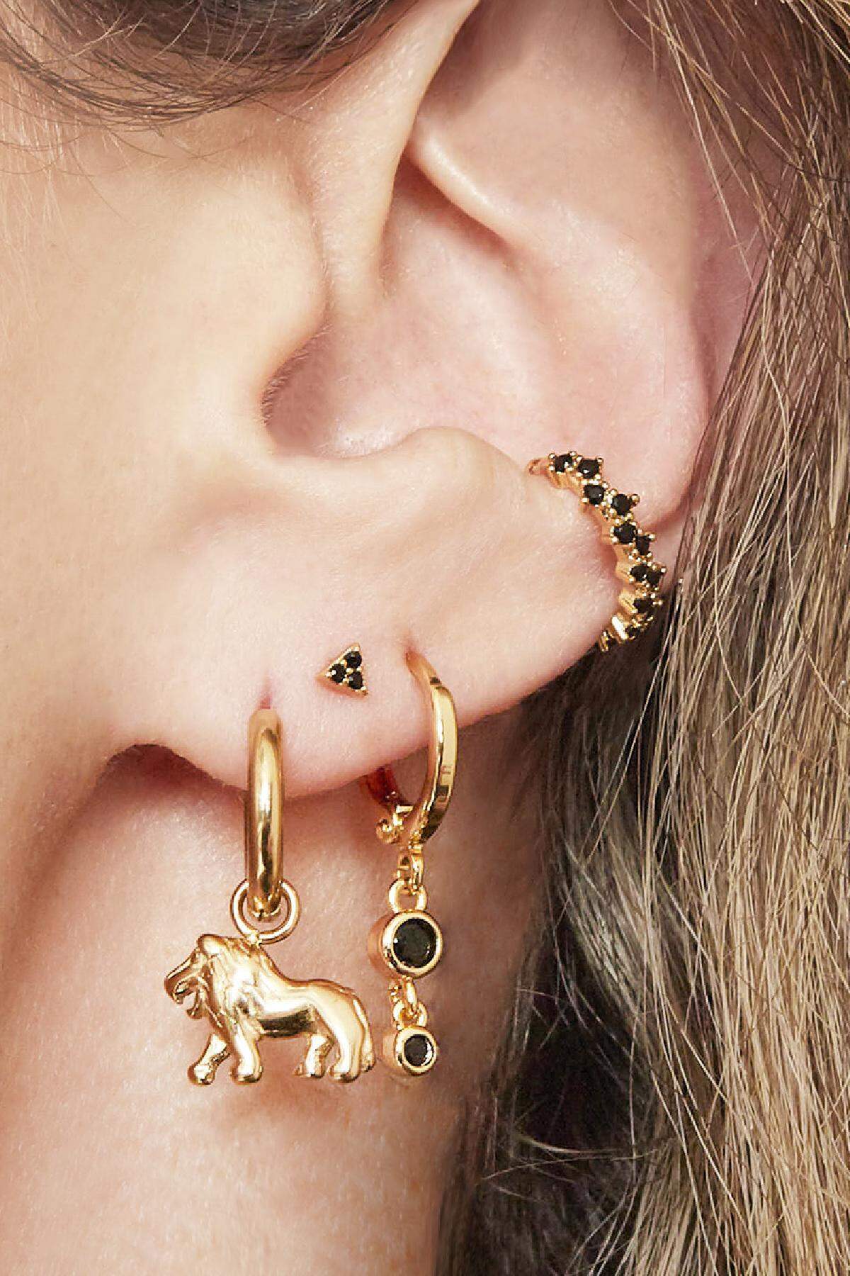 Earcuff Lola Gold Color Copper