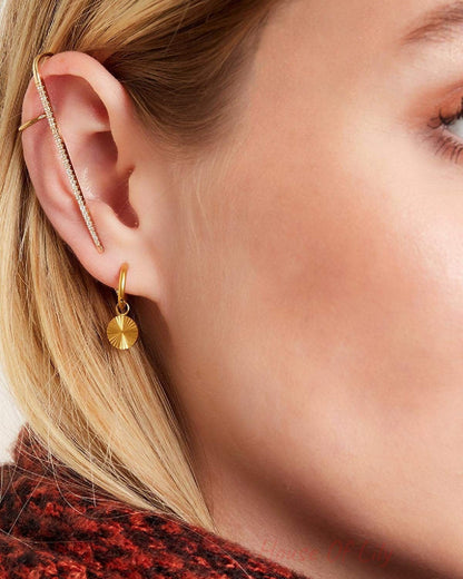 stainless steel earrings circle 