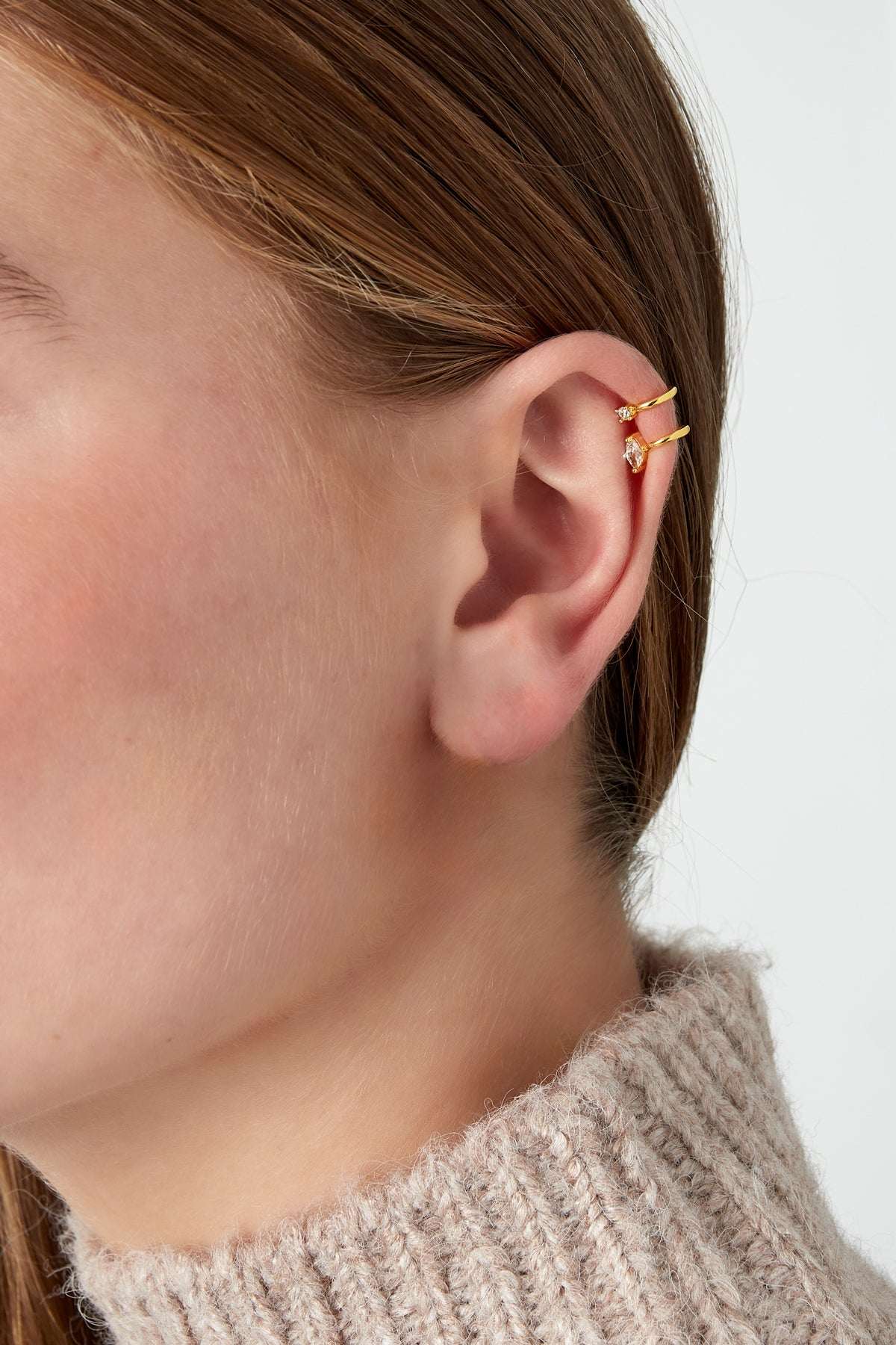earcuff elegant shimmer