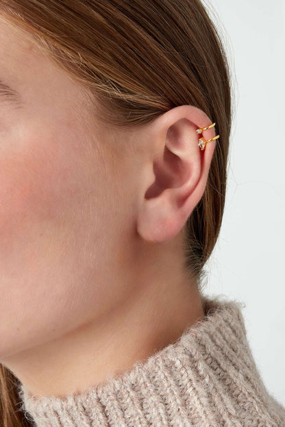 earcuff elegant shimmer