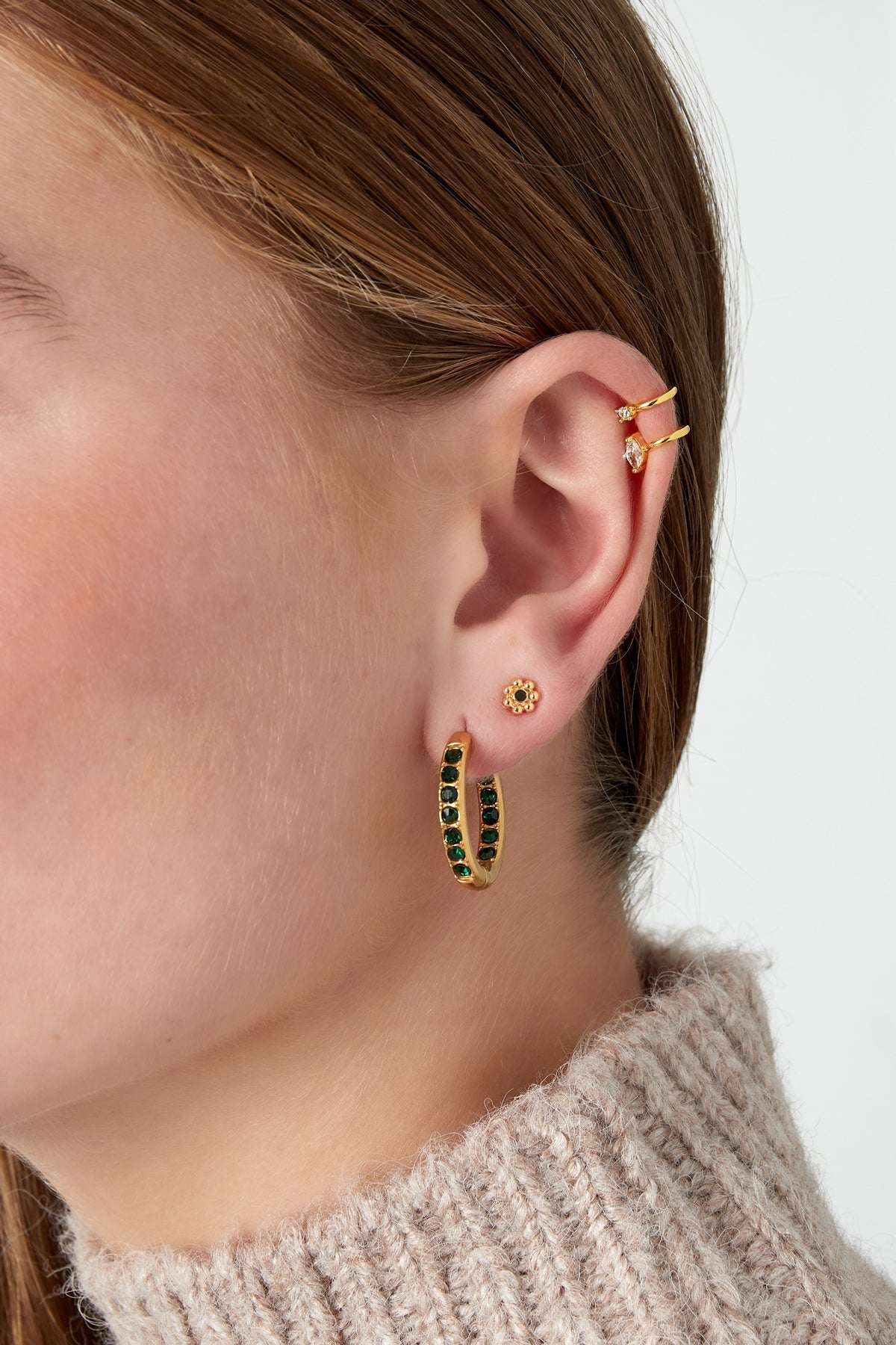 earcuff elegant shimmer