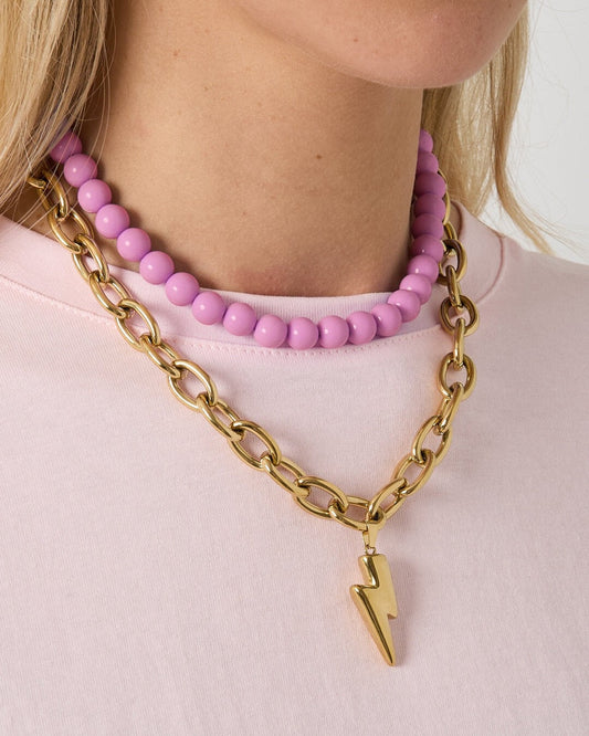 Stylish Stainless Steel Irregular Pendant Necklace