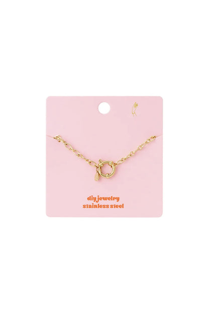 Chained Gold Everyday gold-colored link chain with a spring-ring clasp.