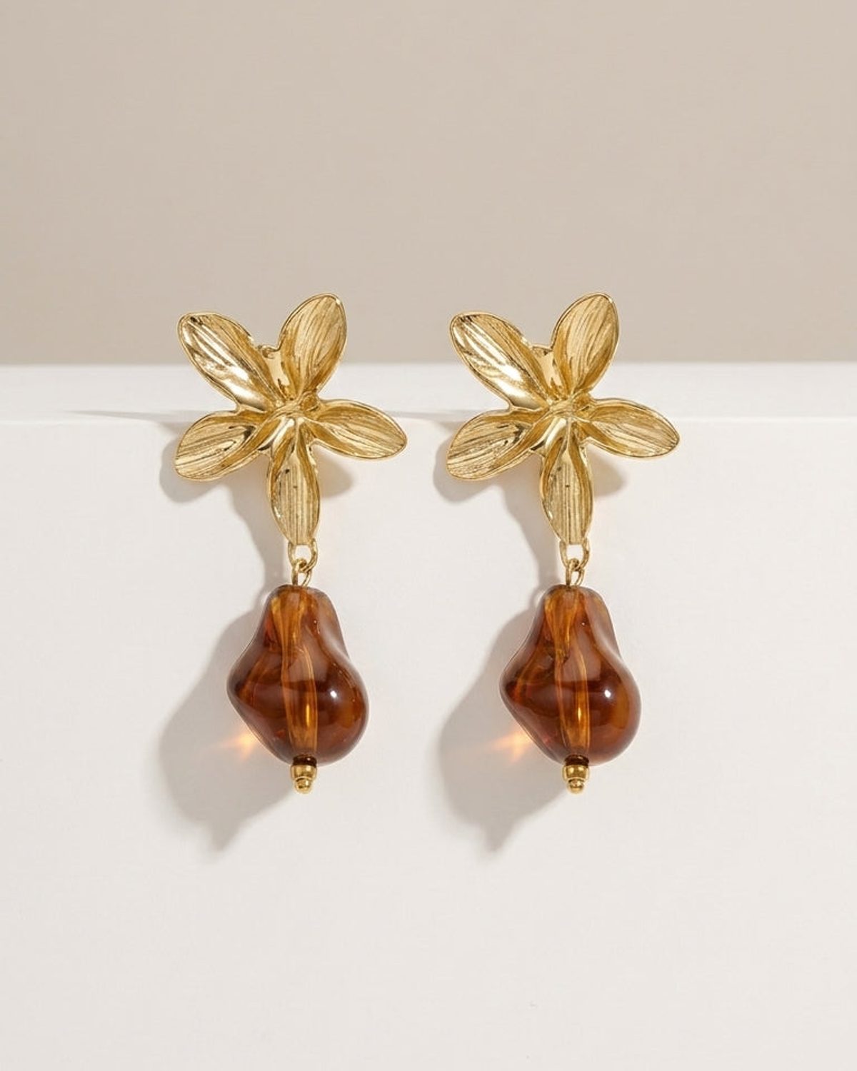 Gold Flower Drops