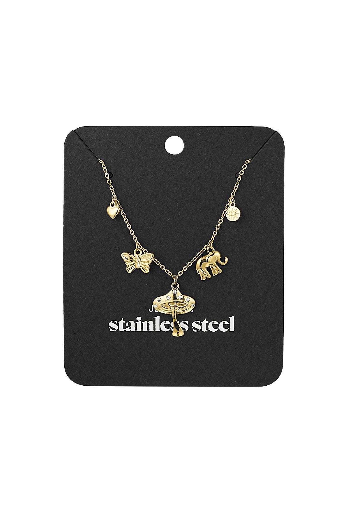 charm necklace angel energy