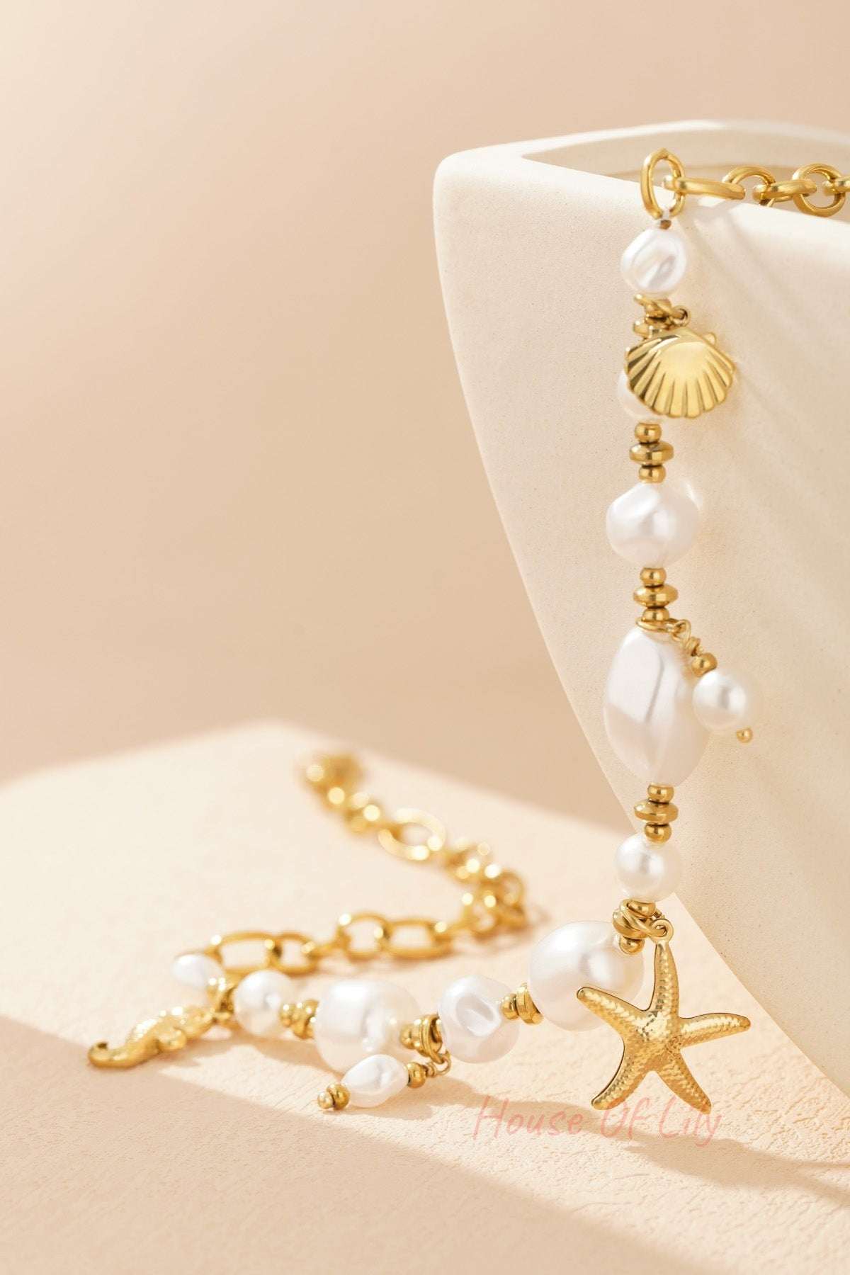 marine organism necklace