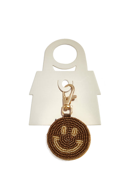 Bag charms Smiling Face Casual Glass Daily Accessories