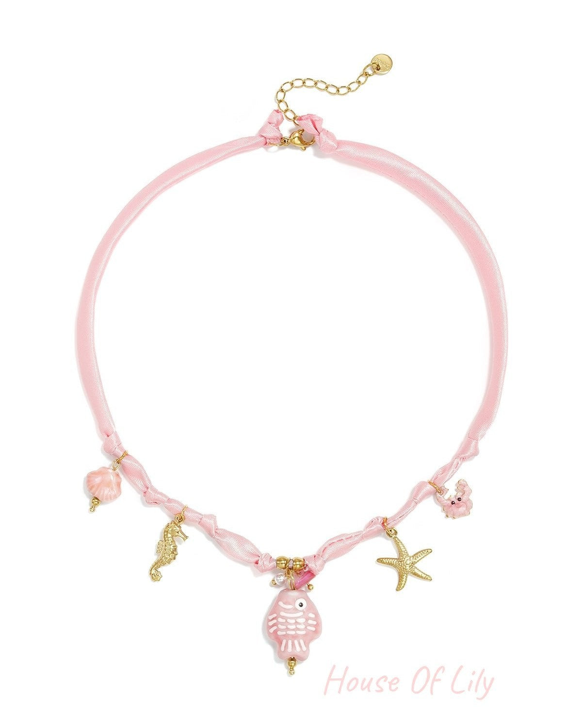 Polyester Braided Necklaces Fish Vacation Holiday/Beach Romantic Series Women's jewelry