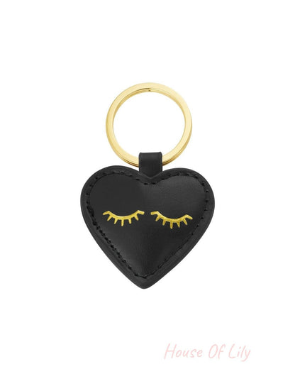 Stylish PU Leather Keychain in Multiple Colors