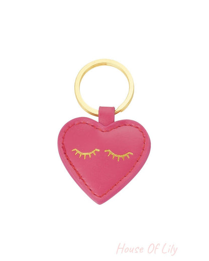 Stylish PU Leather Keychain in Multiple Colors