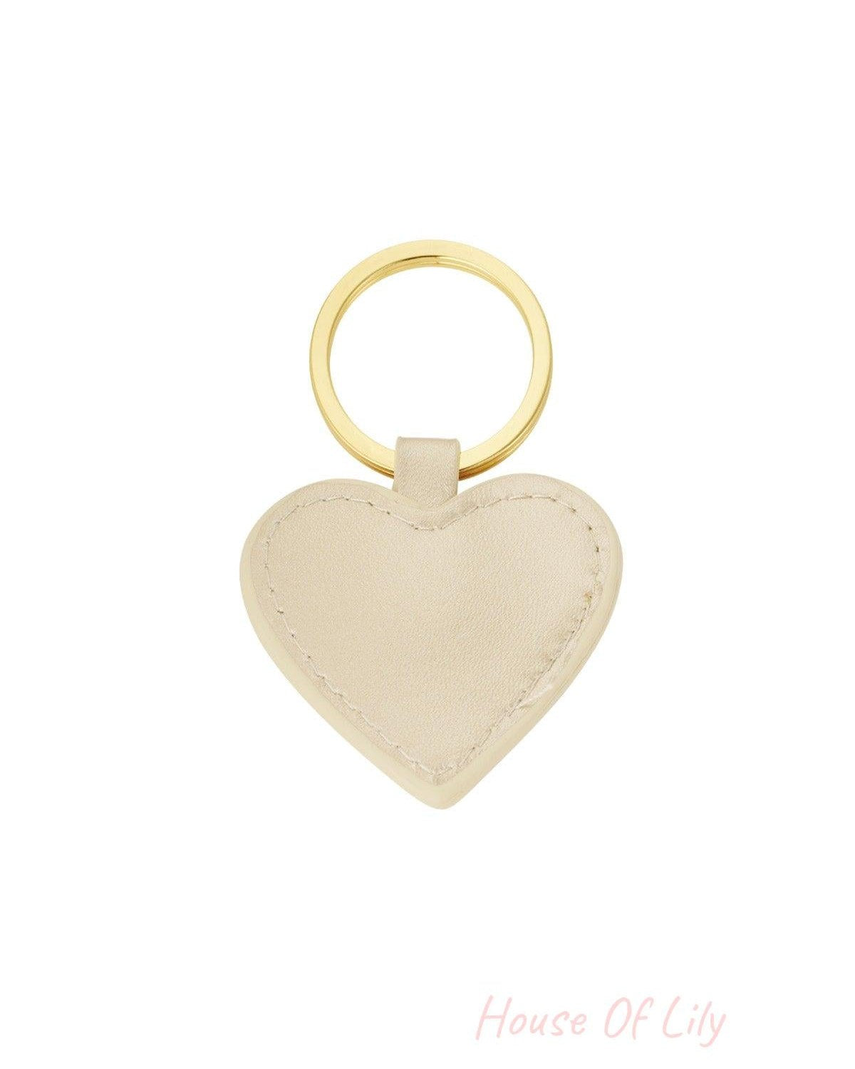 Stylish PU Leather Keychain in Multiple Colors