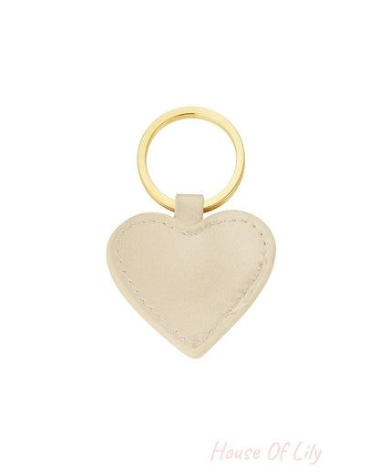 Stylish PU Leather Keychain in Multiple Colors