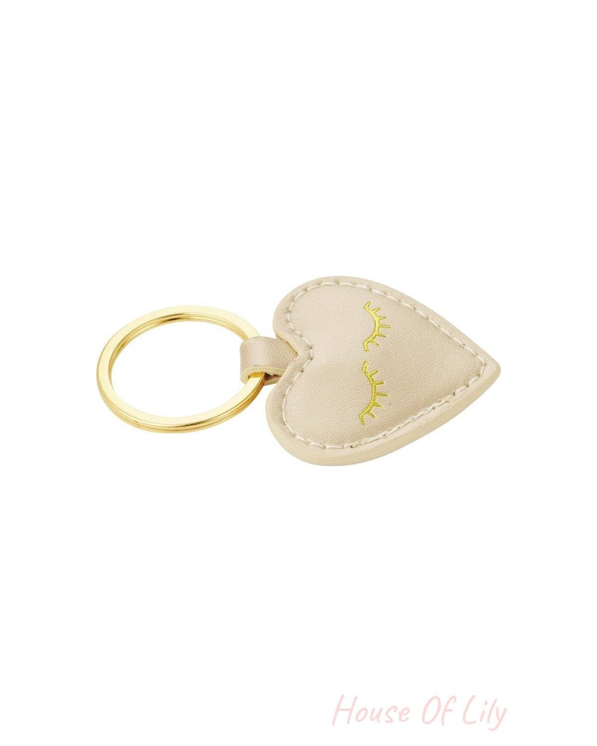 Stylish PU Leather Keychain in Multiple Colors