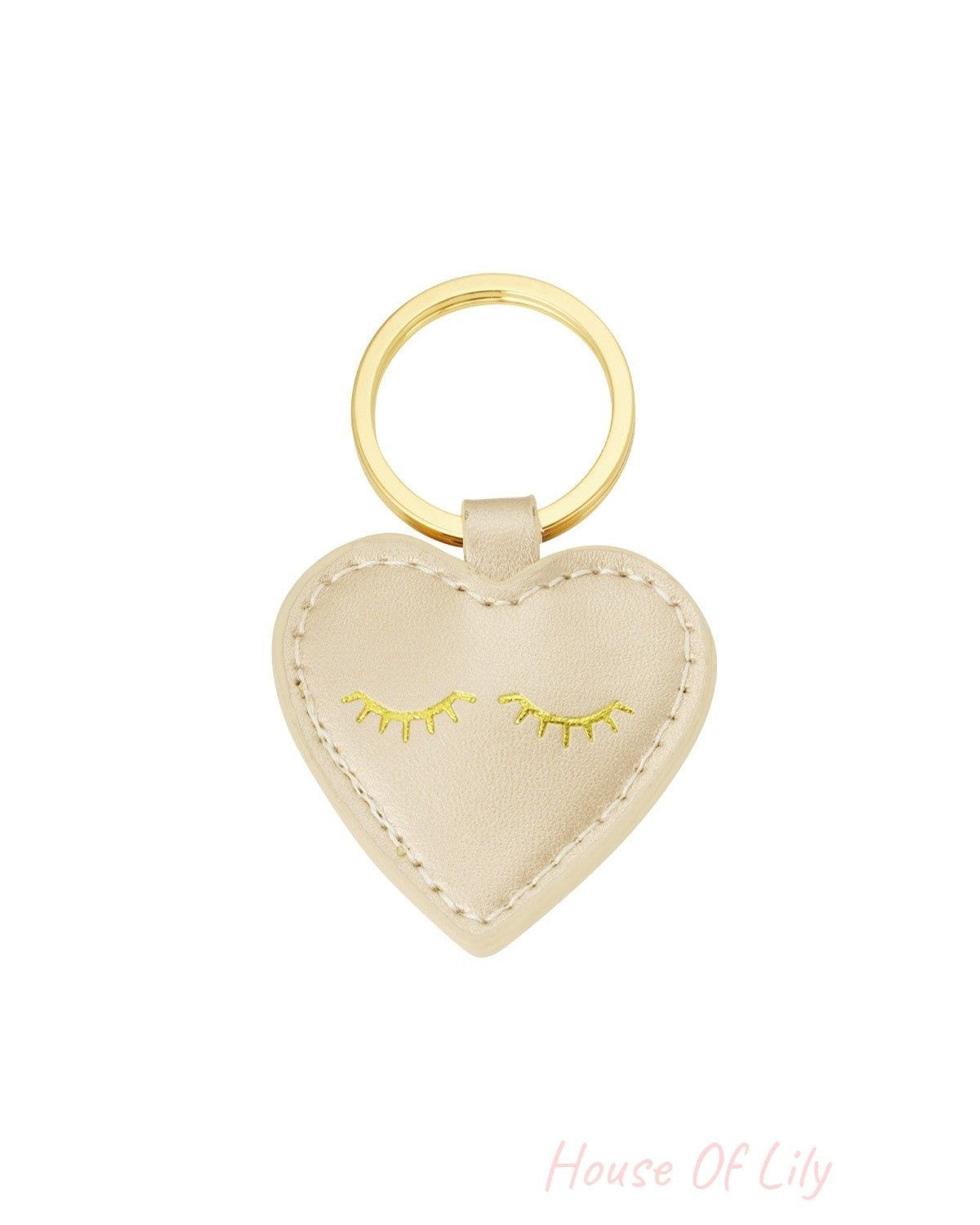 Stylish PU Leather Keychain in Multiple Colors