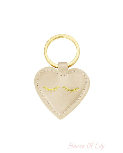 Stylish PU Leather Keychain in Multiple Colors