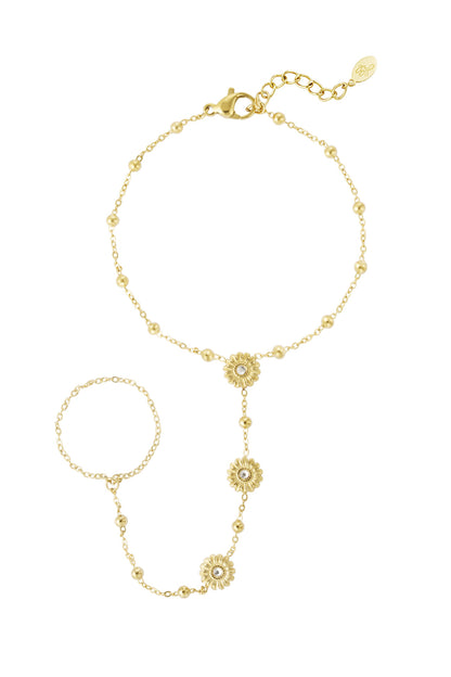 bracelet floral finesse