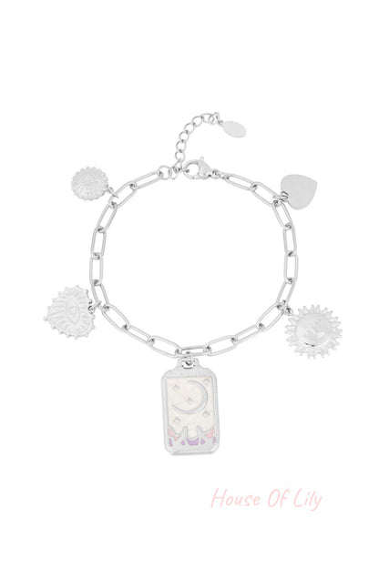 charm bracelet magic moon