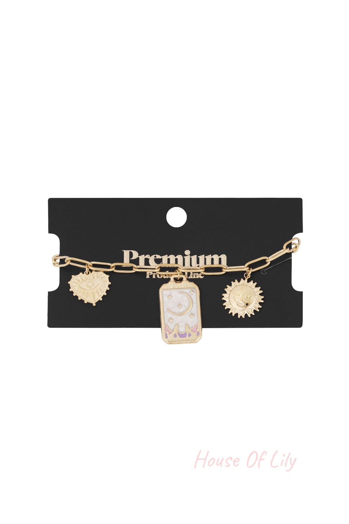 charm bracelet magic moon