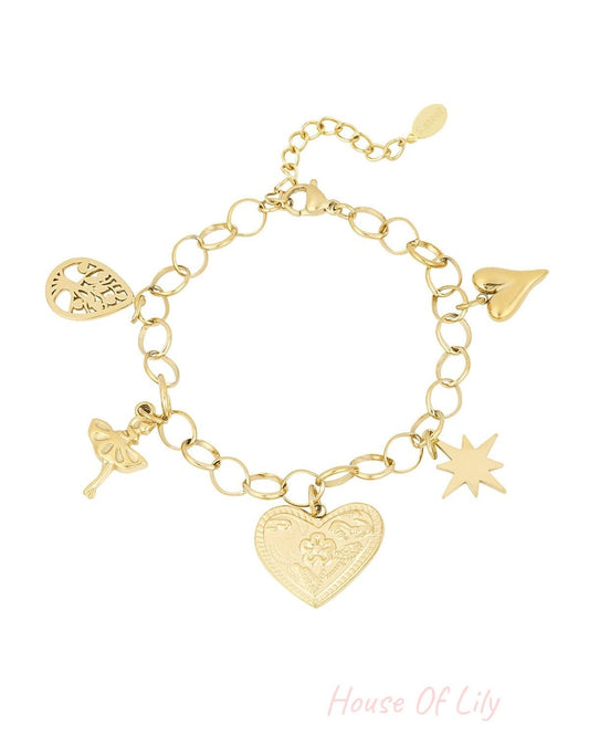 heartfelt sparkle bracelet