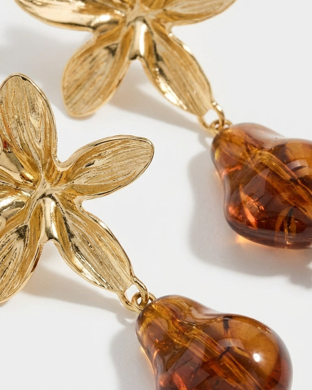 Gold Flower Drops