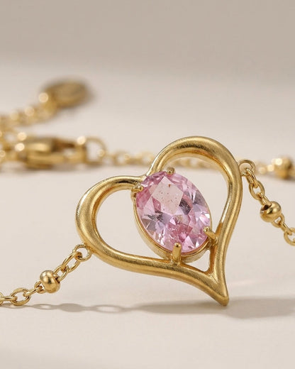 Elegant Heart Charm Bracelet for Everyday Style