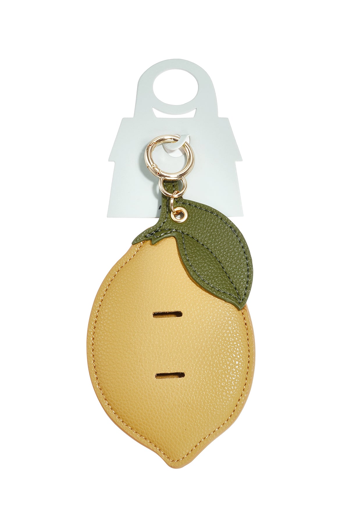 Bag charms lemon Casual Pu Daily Accessories