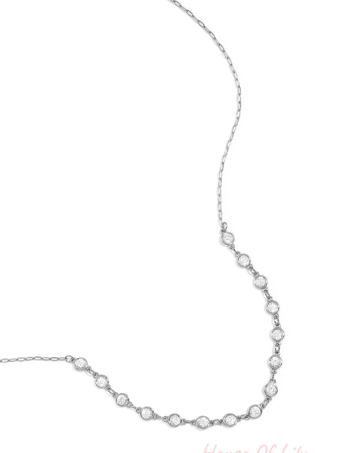 Elegant Geometric Chain Necklace for Women