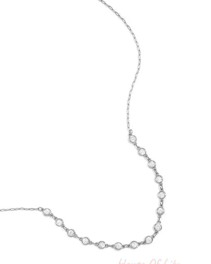 Elegant Geometric Chain Necklace for Women