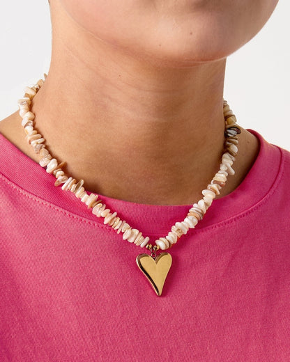 Elegant Off-White & Mixed Color Beaded Necklace for Women