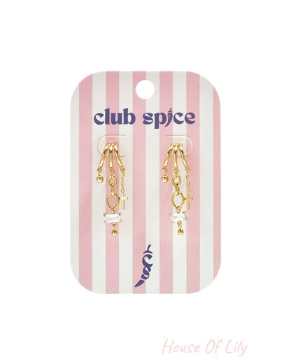Elegant Cross Drop Earrings - Luxurious & All Fit