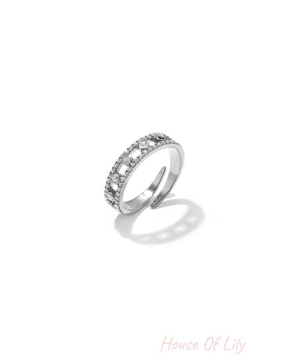 Stainless Steel Minimalist Rings Circle Simple Daily Simple Series Women's jewelry
