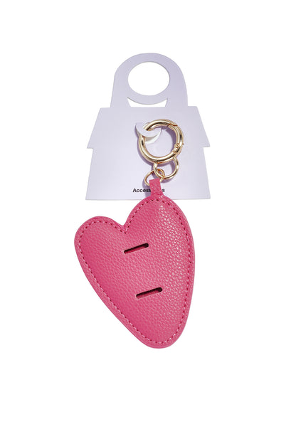 Bag charms Heart Simple Pu Daily Accessories