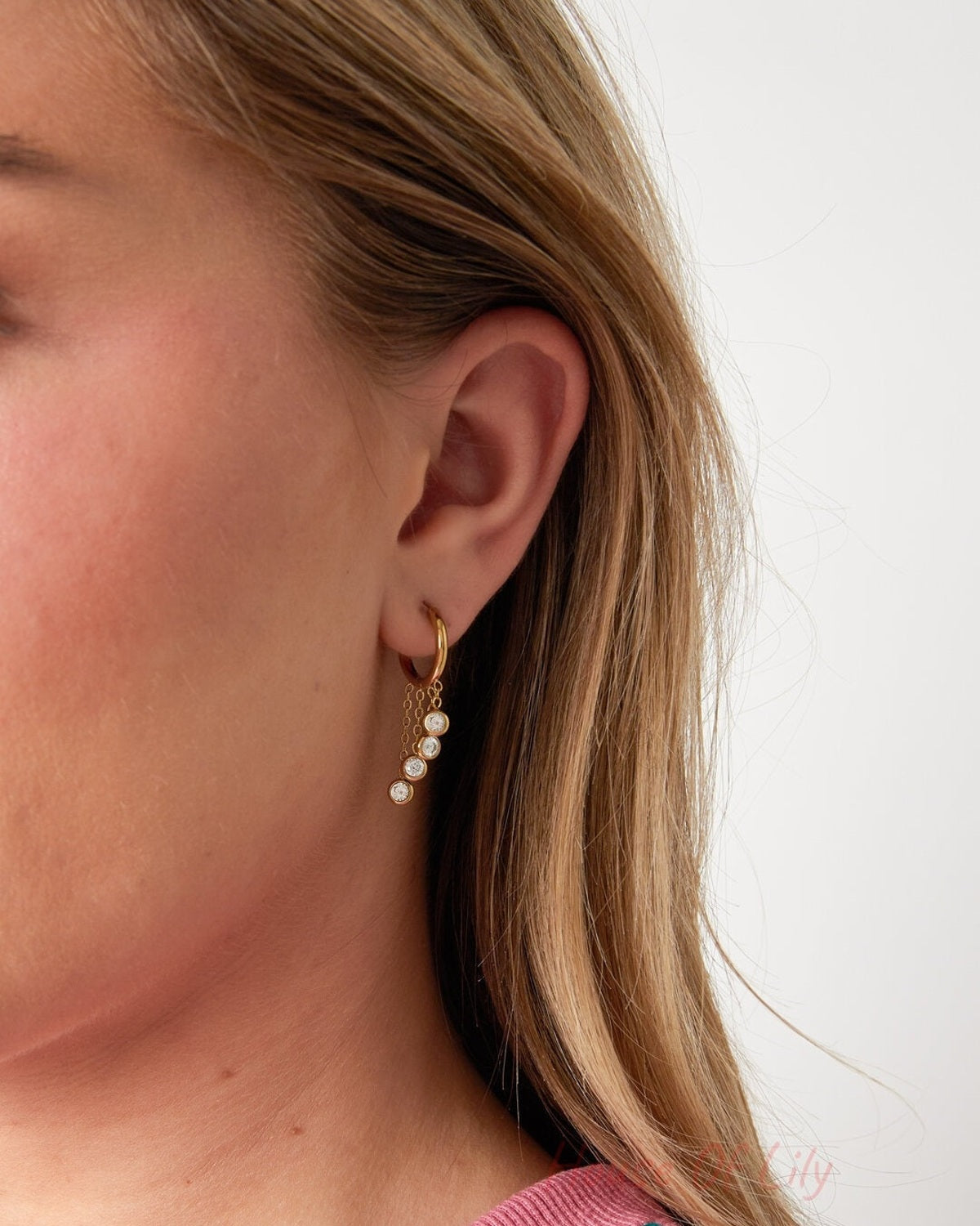 Elegant Stainless Steel Drop Earrings - Simple Yet Stunning