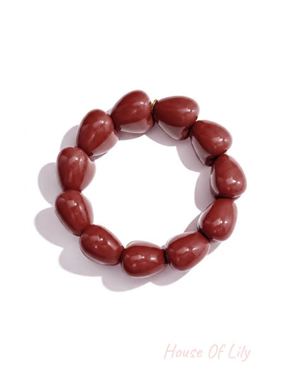 Chic Resin Beaded Bracelets for All Occasions