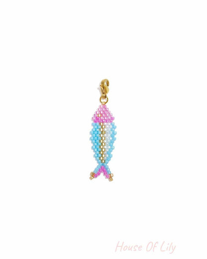 Glass Jewelry Charms Fish Vacation Daily Romantic Series Women's jewelry