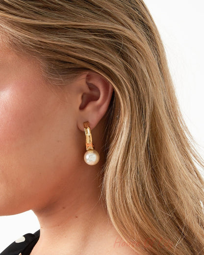 Stainless Steel Drop Earrings Geometric Shape Simple Daily Simple Series Women's jewelry