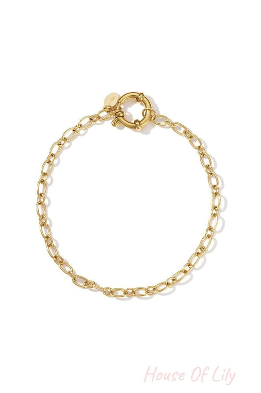 Elegant Gold Chain Bracelet for Everyday Glam