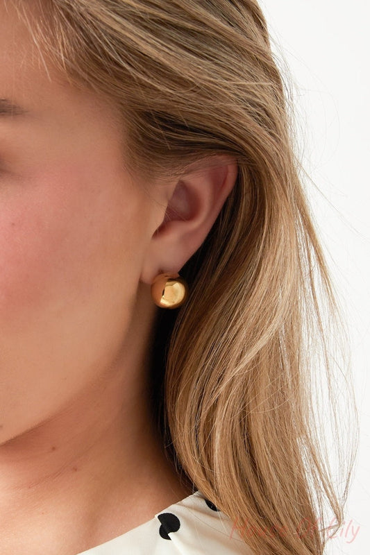Stylish Stainless Steel Stud Earrings for Daily Wear