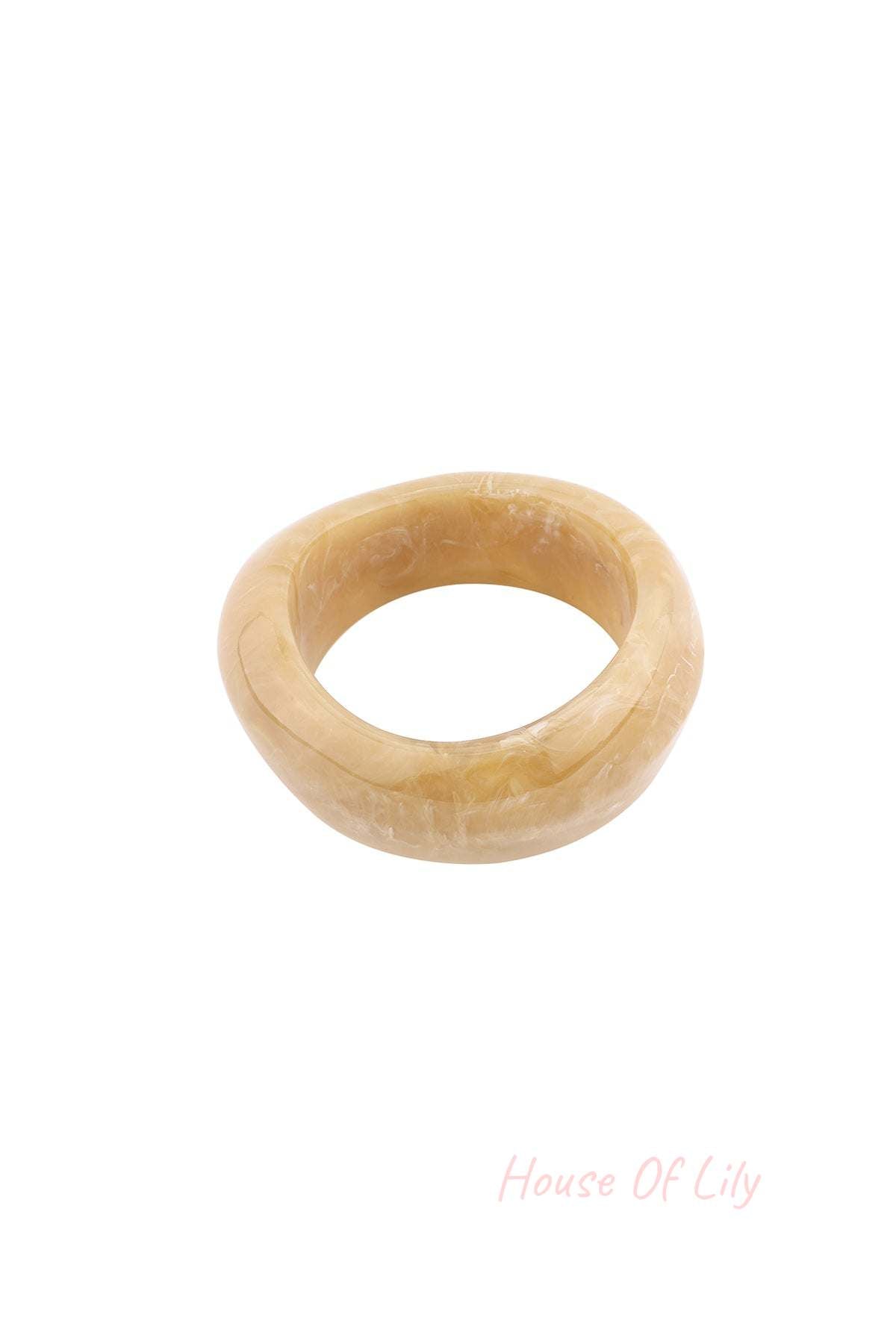 Acrylic aesthetic bangle
