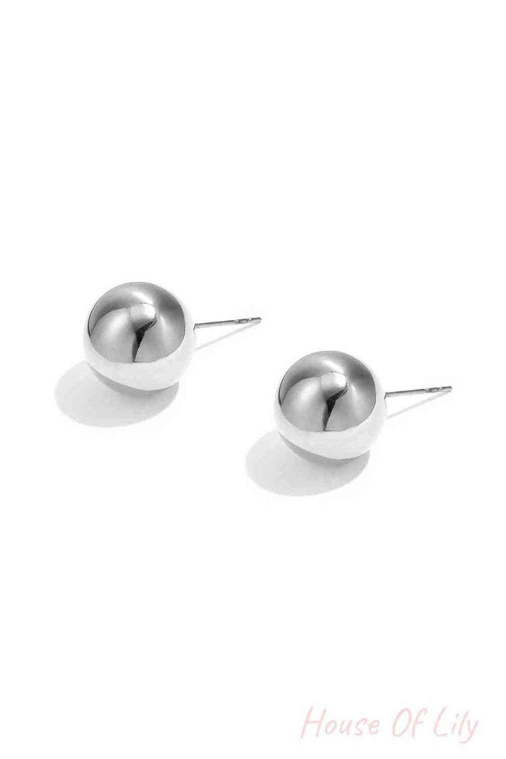 Stylish Stainless Steel Stud Earrings for Daily Wear