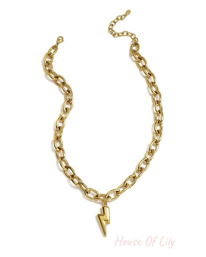 Stylish Stainless Steel Irregular Pendant Necklace