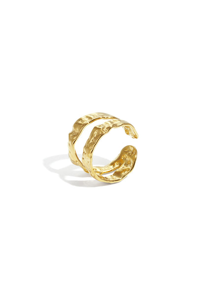 Textured double ring