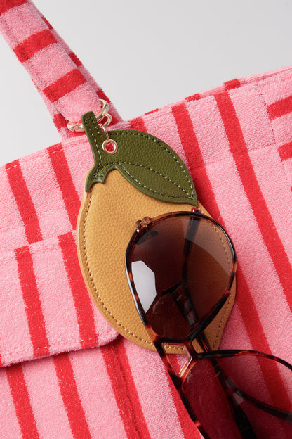 Bag charms lemon Casual Pu Daily Accessories